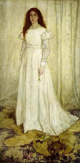 James Abbott Mcneill Whistler Symphony in White, oil painting picture